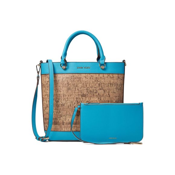 Mini Cork Tote With Pouch :D - Picture 1 of 4